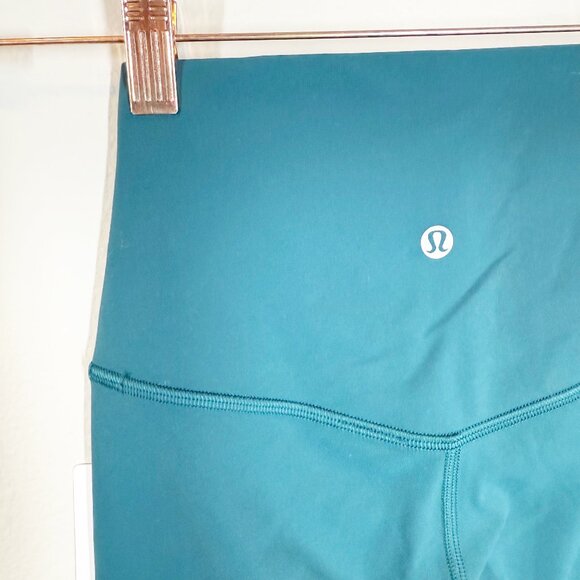 Lululemon Womens Align HR Pant 25" Size 2 Teal New with Tags - Picture 5 of 5
